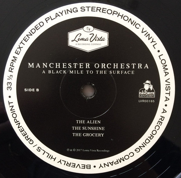 Manchester Orchestra : A Black Mile To The Surface (LP, 180 + LP, S/Sided, Etch, 180 + Album)