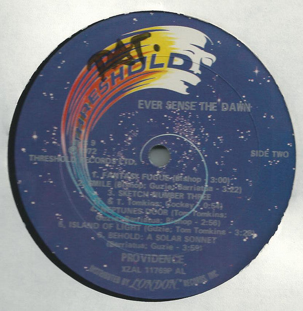 Providence (7) : Ever Sense The Dawn (LP, Album, AL )