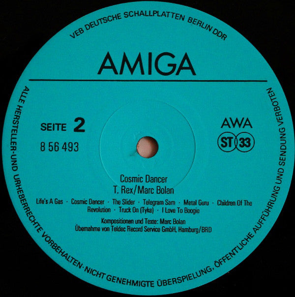 T. Rex / Marc Bolan : Cosmic Dancer (LP, Comp, RE)