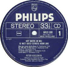 Peter Koelewijn : Het Beste In Mij Is Niet Goed Genoeg Voor Jou (LP, Album)