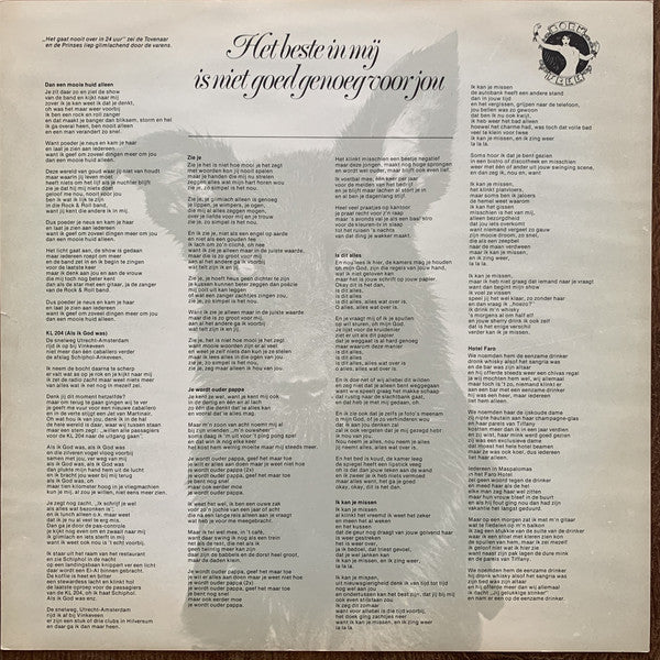 Peter Koelewijn : Het Beste In Mij Is Niet Goed Genoeg Voor Jou (LP, Album)