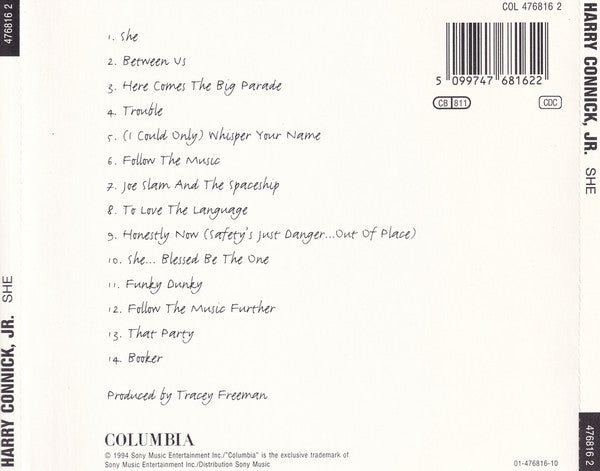 Harry Connick, Jr. : She (CD, Album)