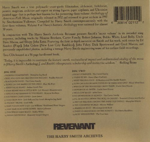 Harry Smith : Harry Smith's Anthology Of American Folk Music, Volume Four (2xCD, Comp)