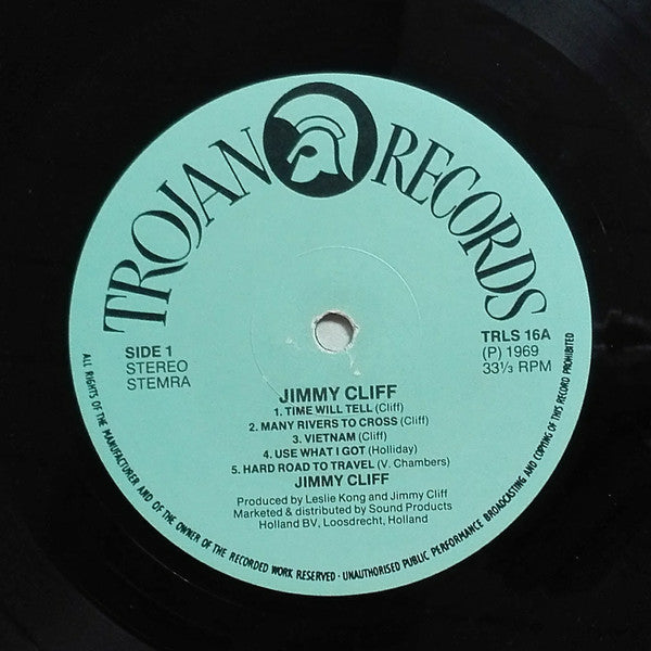 Jimmy Cliff : Jimmy Cliff (LP, Album, RE)