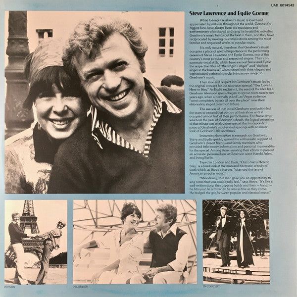 Steve & Eydie : Our Love Is Here To Stay (The Gershwin Years) (2xLP, Album, Gat)