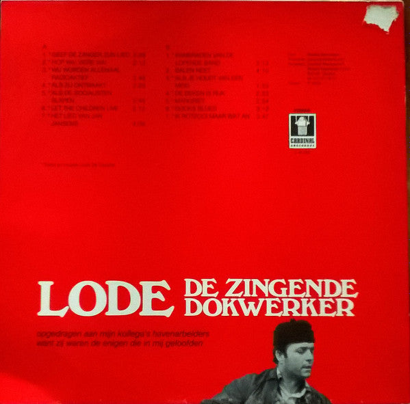 Lode De Ceuster : Lode De Zingende Dokwerker (LP, Album)