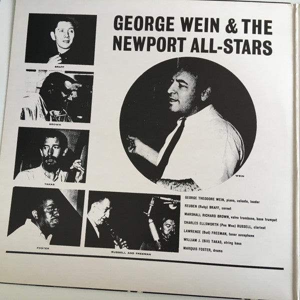 George Wein & The Newport All-Stars : George Wein & The Newport All-Stars (LP, Album)