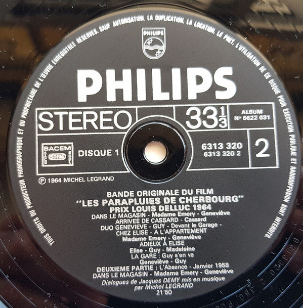 Michel Legrand : Les Parapluies De Cherbourg (2xLP, Album, RE)