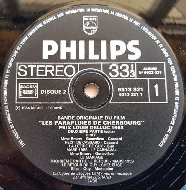 Michel Legrand : Les Parapluies De Cherbourg (2xLP, Album, RE)