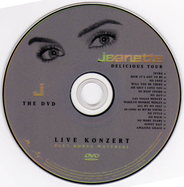 Jeanette Biedermann : Rock My Life (CD, Album + DVD-V)
