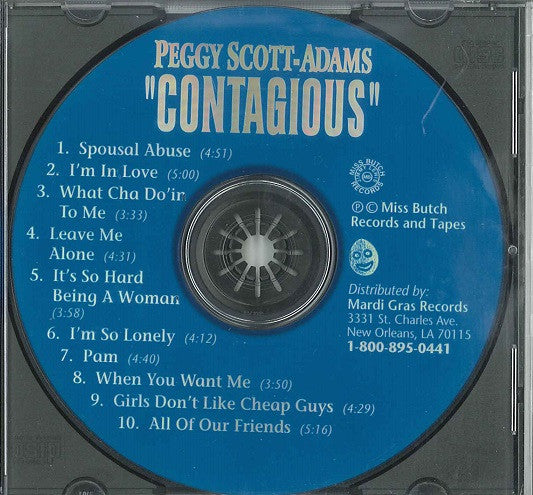 Peggy Scott : Contagious (CD, Album)