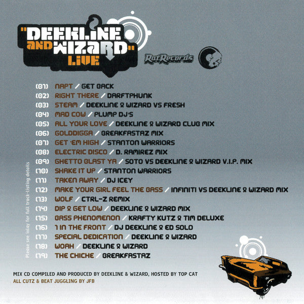 Deekline & Wizard : Live: The Mix CD - From Brixton To Brisbane (CD, Comp, Mixed + CD, Enh)