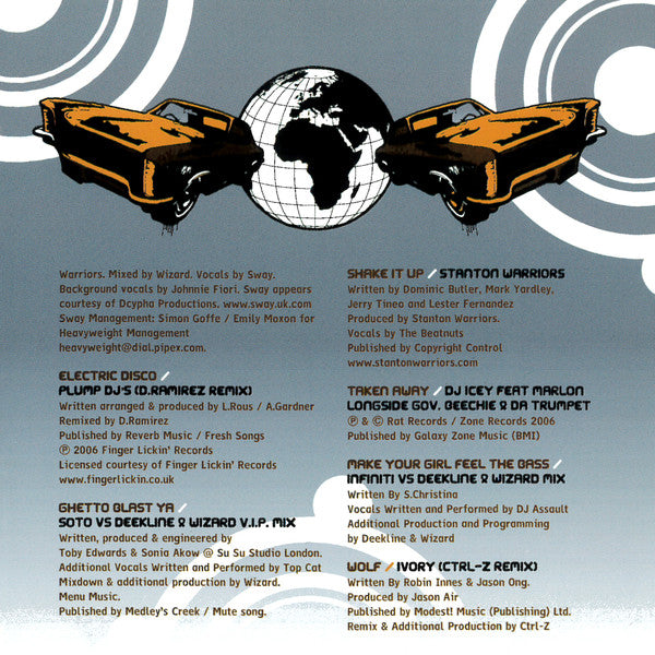 Deekline & Wizard : Live: The Mix CD - From Brixton To Brisbane (CD, Comp, Mixed + CD, Enh)