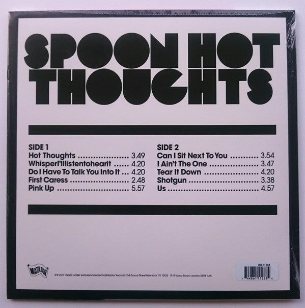 Spoon : Hot Thoughts (LP, Album, Ltd, Red)