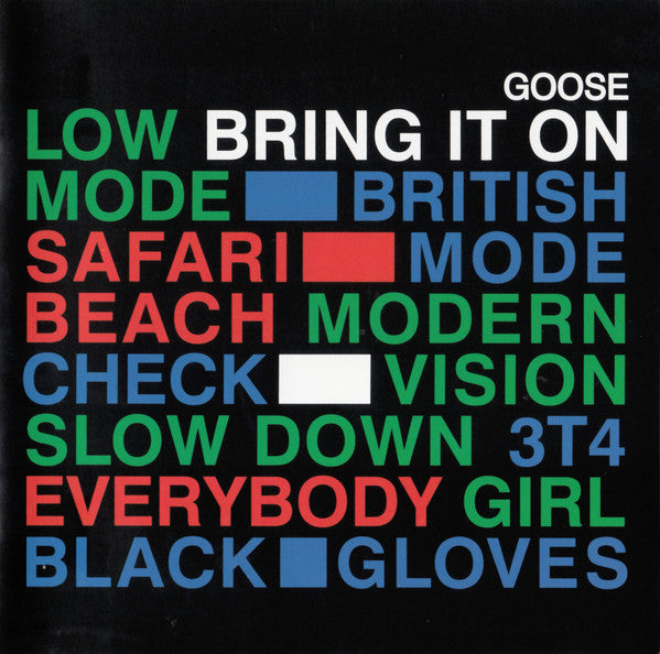Goose (3) : Bring It On (CD, Album)