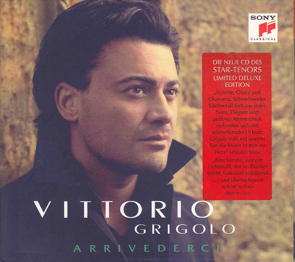 Vittorio Grigolo : Arrivederci (CD, Album, Dlx, Ltd, Dig)