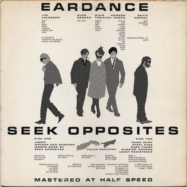 Eardance : Seek Opposites (LP, Album)