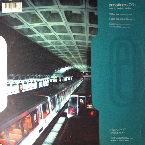 Revolt : Faster, Faster (12")