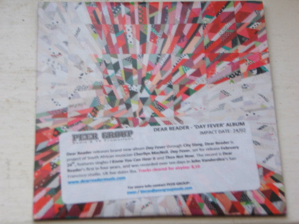 Dear Reader : Day Fever (CD, Album, Promo)
