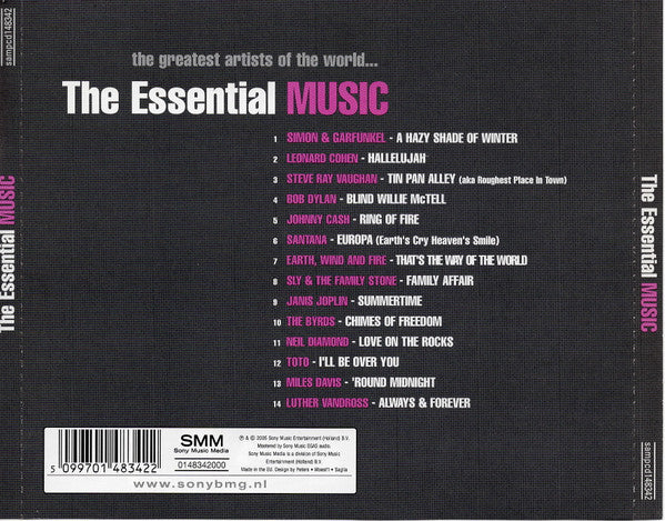 Various : The Greatest Artists Of The World... The Essential Music (CD, Comp)