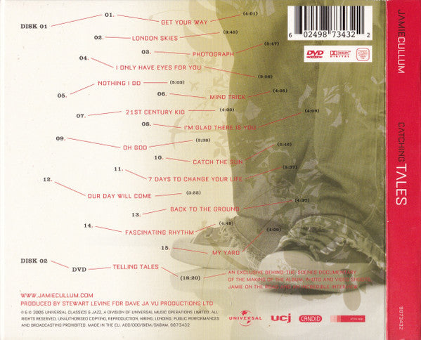 Jamie Cullum : Catching Tales (CD, Album, Dig + DVD-V)