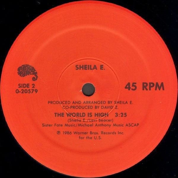 Sheila E. : Hold Me (12", Maxi)