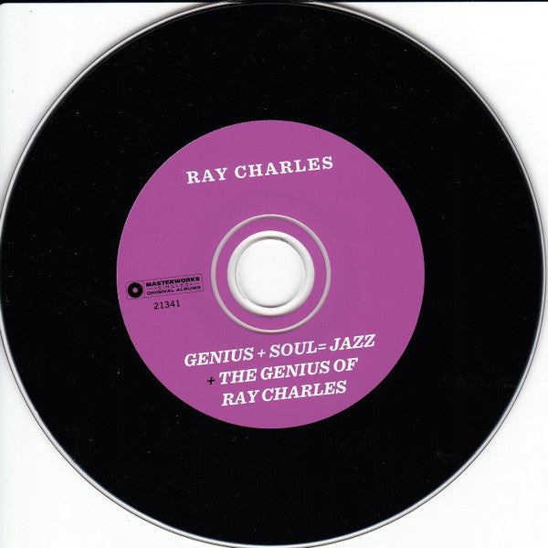 Ray Charles : Genius+Soul = Jazz + The Genius Of Ray Charles (CD, Comp)