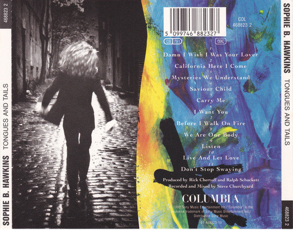 Sophie B. Hawkins : Tongues And Tails (CD, Album)
