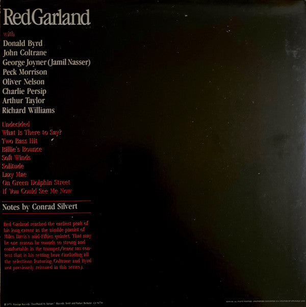 Red Garland : Saying Something (2xLP, Comp, RM)
