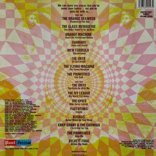 Various : Pictures In The Sky (LP, Comp, RE)