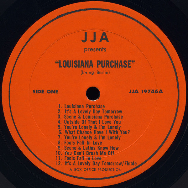 Various : Louisiana Purchase (LP, Album, Comp)