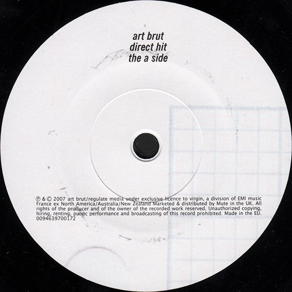 Art Brut : Direct Hit (7", Single)