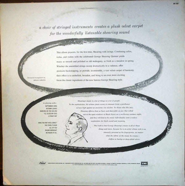 The George Shearing Quintet : Velvet Carpet (LP, Album, Mono, RE)