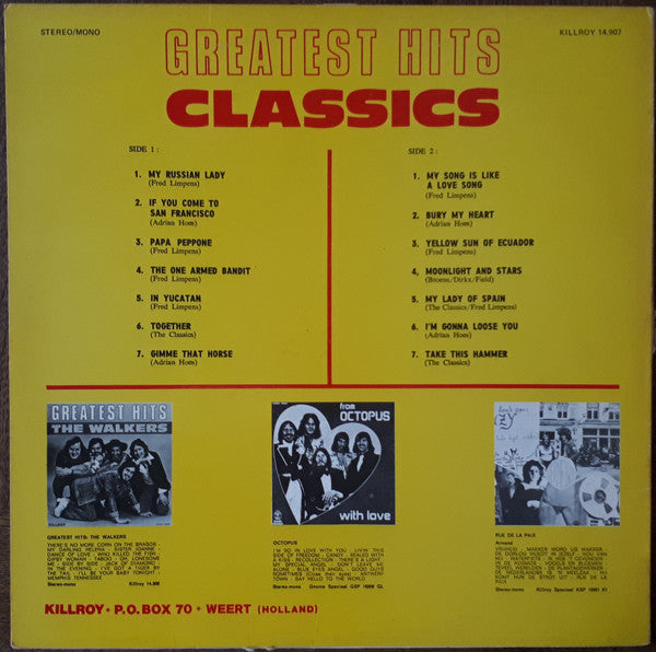 The Classics (2) : Greatest Hits (LP, Comp, Mono)
