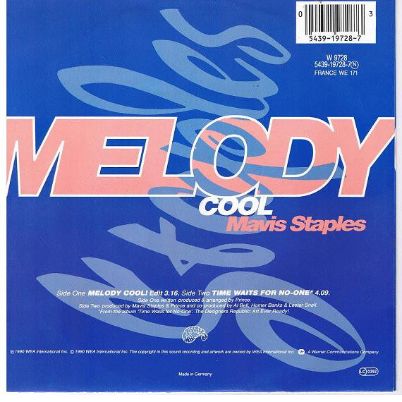 Mavis Staples : Melody Cool (7", Single)