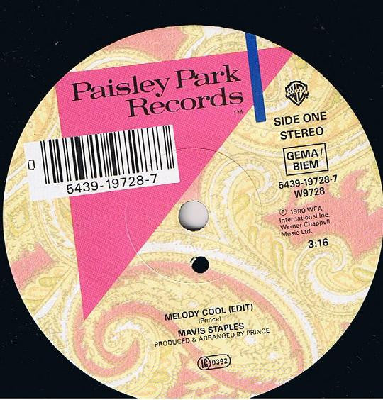 Mavis Staples : Melody Cool (7", Single)