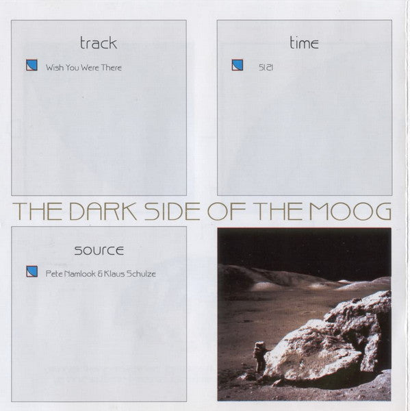 Pete Namlook & Klaus Schulze : The Dark Side Of The Moog (CD, Album, RE)