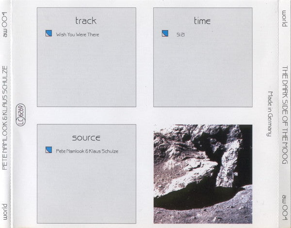 Pete Namlook & Klaus Schulze : The Dark Side Of The Moog (CD, Album, RE)