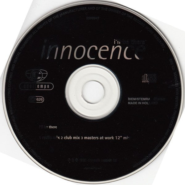 Innocence : I'll Be There (CD, Single)