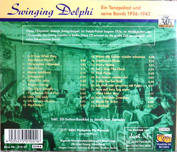 Various : Swinging Delphi (CD, Comp, RM)