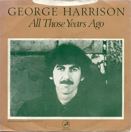 George Harrison : All Those Years Ago (7", Single)