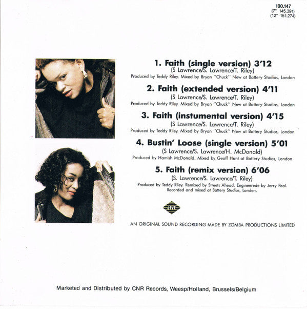 Wee Papa Girl Rappers : Faith (CD, Maxi)