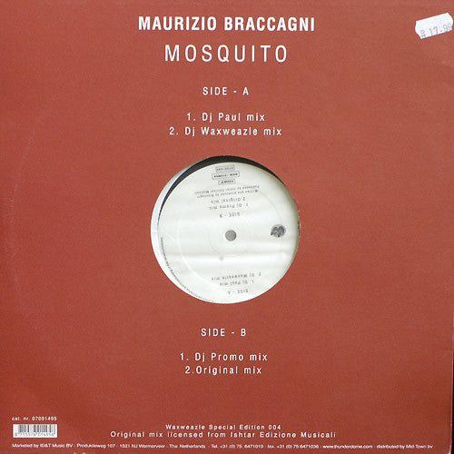 Maurizio Braccagni : Mosquito (The Remixes) (12")