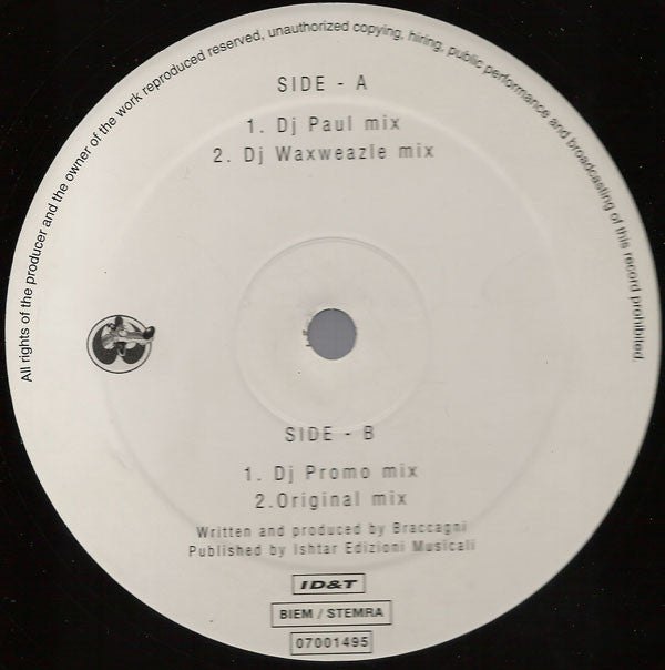 Maurizio Braccagni : Mosquito (The Remixes) (12")