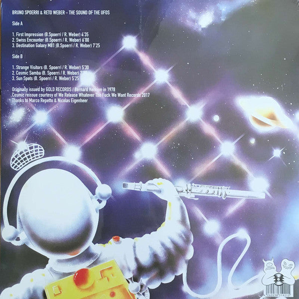 Bruno Spoerri & Reto Weber : The Sound Of The UFOs (LP, Album, RE)