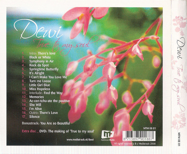 Dewi : True To My Soul (CD, Album + DVD-V)