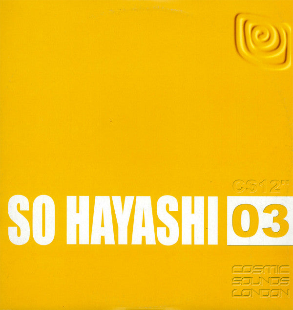 So Hayashi : Take it From The Past (12")