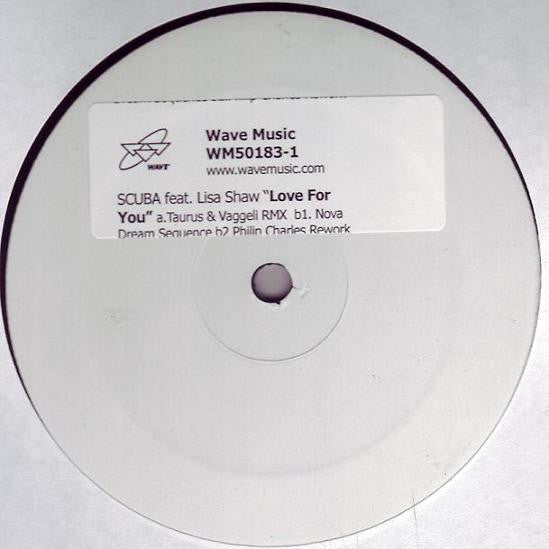 Scuba Featuring Lisa Shaw : Love For You (12", Promo, W/Lbl, Sti)