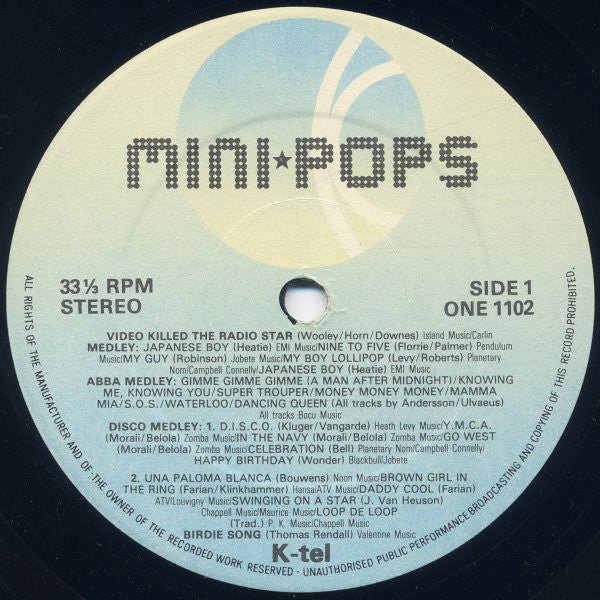 Mini-Pops : Mini★Pops (LP)