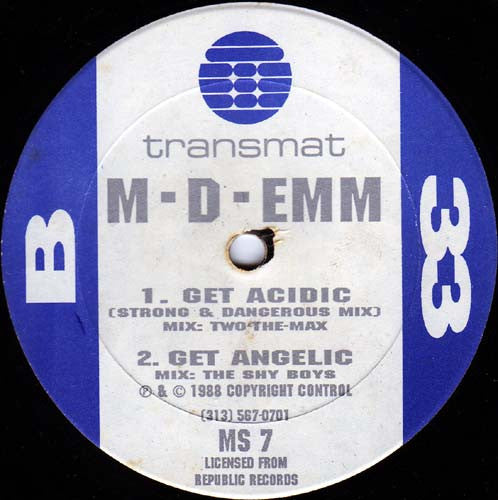 M-D-Emm : 1666 / Get Acidic (12")
